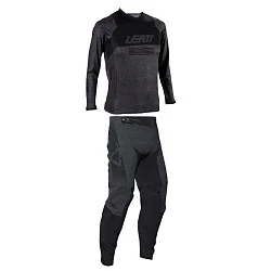 Leatt Moto 4.5 Junior 2026 Stealth комплект подростковый