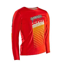 Leatt 3.5 Ride Junior 2025 Red джерси подростковая