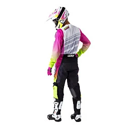 Leatt 3.5 Ride Kit 2026 Retro Pink комплект мотоштаны + джерси, розовый