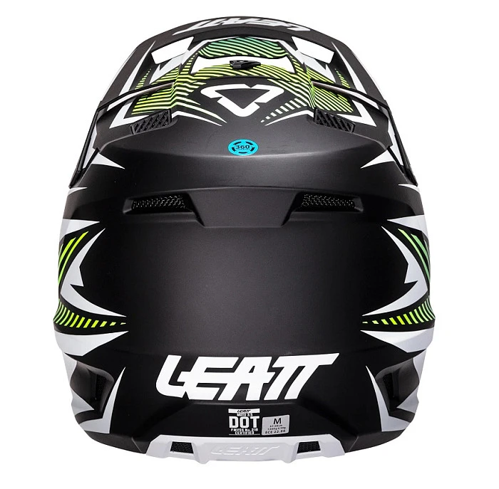 Leatt Kit Moto 3.5 Jr V26 Storm Teal шлем подростковый + Vizion 2.5s мотоочки