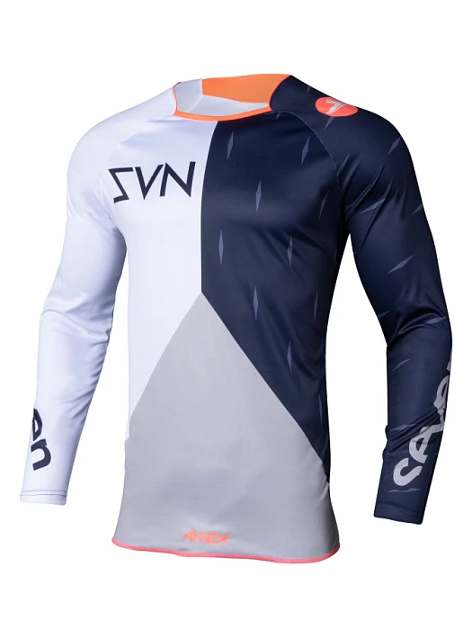 Seven Annex Bortz Coral/Navy джерси