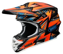 Shoei VFX-W Maelstrom TC-1 шлем кроссовый, оранжевый