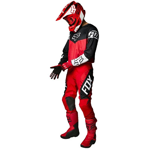 Fox Racing 180 Revn Youth Flame Red мотоштаны подростковые
