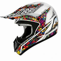 Airoh Jumper Mister X шлем кроссовый, разноцветный