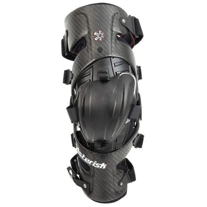 Asterisk New Carbon Cell 1 Knee Brace наколенники, черный