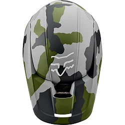Fox Racing V1 Przm 2020 Camo SE шлем кроссовый, зеленый камуфляж