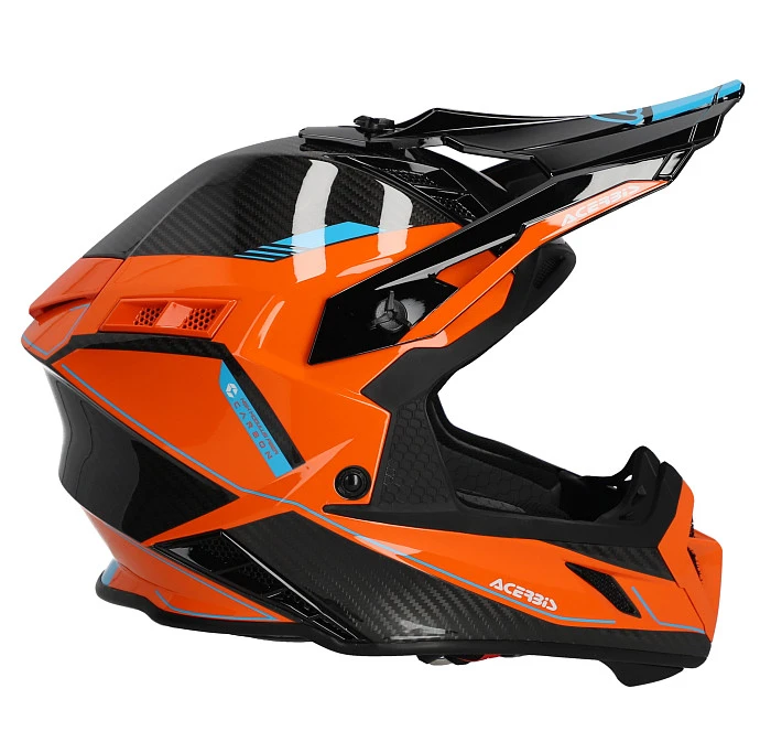 Acerbis Steel Carbon 22-06 Orange/Black шлем внедорожный