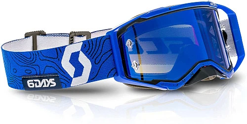 Scott Prospect Six Days Italy Blue/Electric Blue Chrome мотоочки