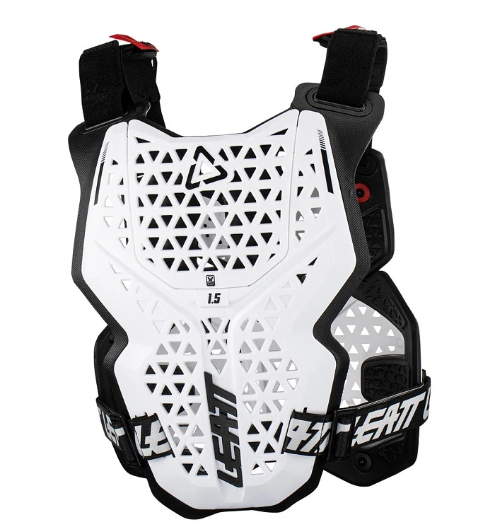 Leatt Chest Protector 1.5 White панцирь без плеч, белый