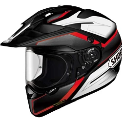 Shoei Hornet ADV SEEKER TC-1 PinLock шлем эндуро, черно-бело-красный