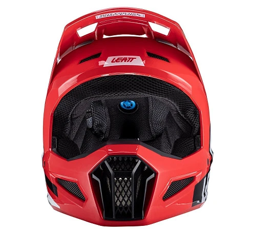 Leatt Kit Moto 3.5 V24 Red шлем кроссовый + Velocity 4.5 мотоочки