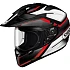 Shoei Hornet ADV SEEKER TC-1 PinLock шлем эндуро, черно-бело-красный