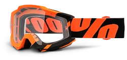 100% Accuri Wildblast Clear Lens мотоочки, оранжево-черный