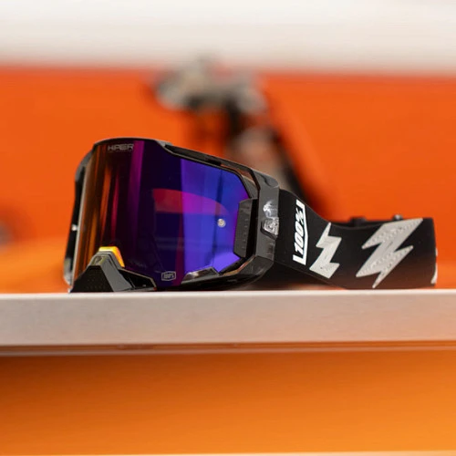 100% Armega Hiper Crenshaw / Mirror Purple Lens мотоочки, фиолетовая зеркальная линза