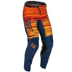 Fly Racing Kinetic Wave мотоштаны, сине-оранжевый