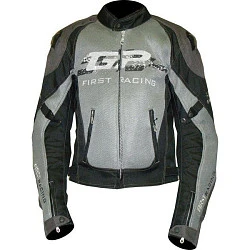 First M109 Мотокуртка летняя, серо-черный