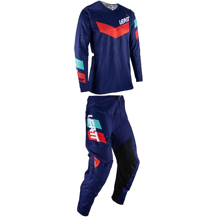 Leatt 3.5 Ride Kit 2023 Royal комплект мотоштаны + джерси