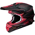 Shoei VFX-W HECTIC TC-1 шлем кроссовый, черно-красный матовый