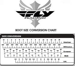 Fly Racing Maverik мотоботы кроссовые, черный