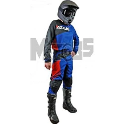 Ataki Rampage комплект, сине-красный