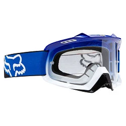 Fox Air Space Blue White Fade мотоочки, сине-белый