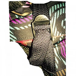 Blind Pigeon Warm Hands муфты на руль, черно-голубой