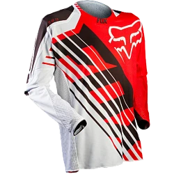 Fox Racing 360 Savant джерси, красно-белый