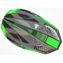 Airoh Twist 3 Shard Green Gloss шлем внедорожный