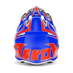 Airoh Aviator 2.2 Edge Blue шлем внедорожный, красно-синий