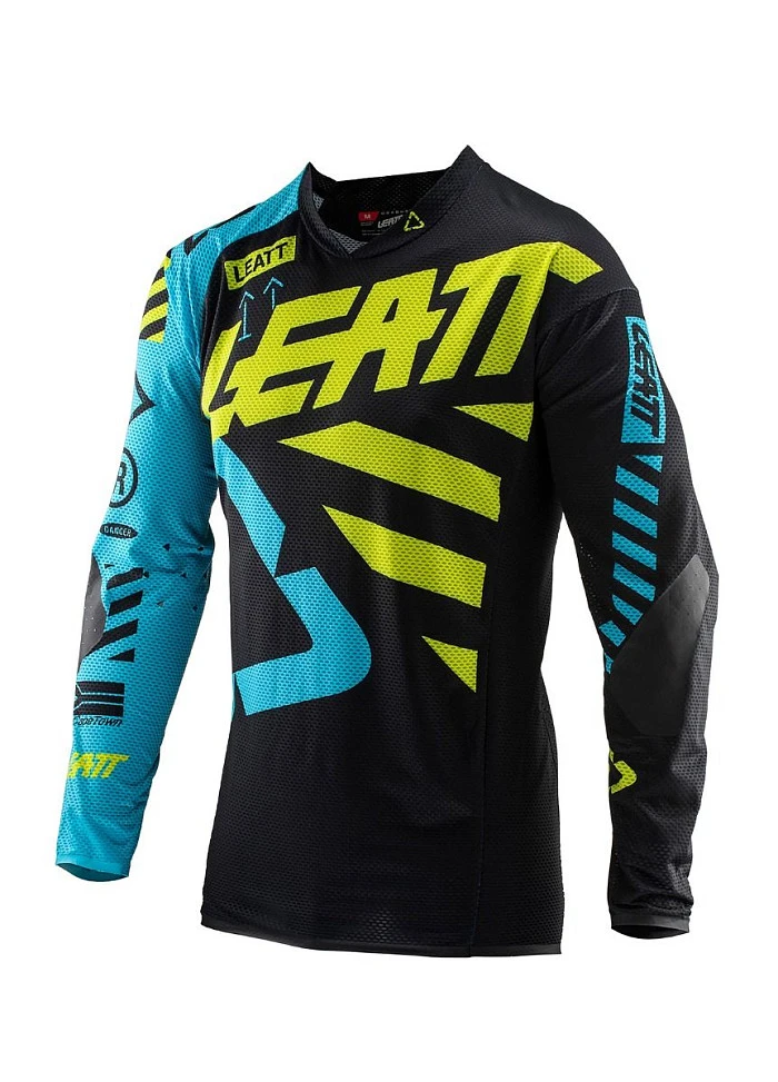Leatt GPX 5.5 UltraWeld 2019 джерси, черно-желтый