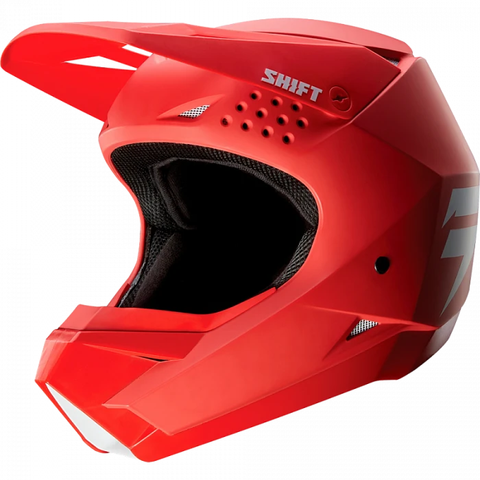 Shift White Youth Red шлем подростковый