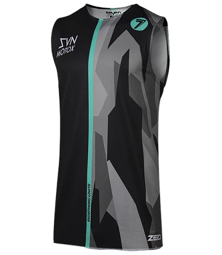 Seven Zero Raider Over Jersey Black жилет на джерси