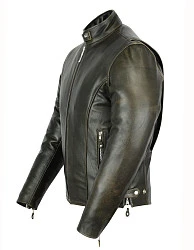 First M202BRT Куртка кожаная Пилот, коричневый, 4XL- 5XL