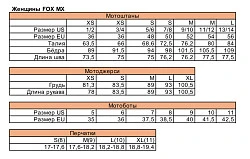 Fox Dirtpaw 2017 мотоперчатки женские, черно-розовый