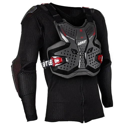 Leatt Body Protector 3.5 Junior Black/Red моточерепаха подростковая, черно-красный
