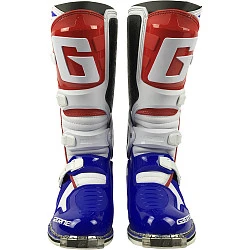 Gaerne SG10 мотоботы кроссовые, бело-сине-красный