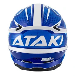 Ataki JK801A Legacy шлем кроссовый, сине-белый
