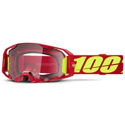 100% Armatic Red / Clear Lens мотоочки