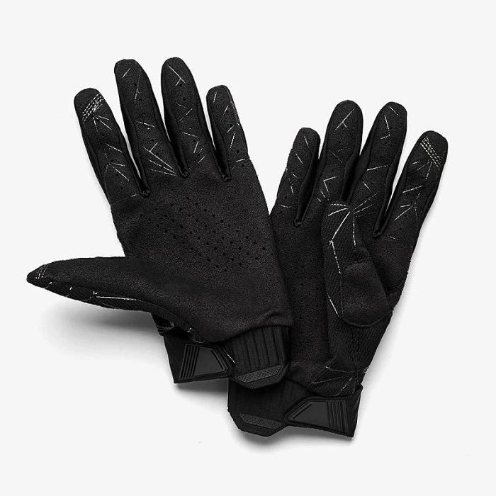 100% Ridefit Black/White мотоперчатки
