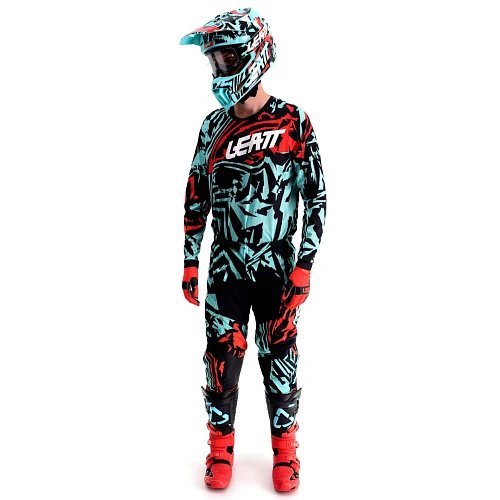 Leatt 3.5 Jr Ride Kit 2023 Fuel комплект подростковый, мотоштаны + джерси