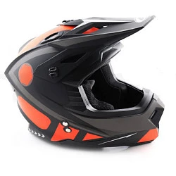 Ataki MX801 Strike шлем кроссовый, черно-красный