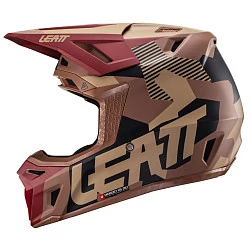 Leatt Kit Moto 8.5 V24 RubyStone шлем кроссовый + Velocity 5.5 мотоочки