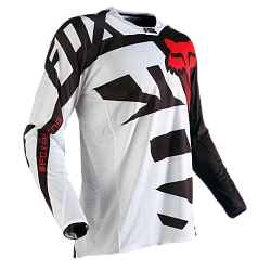 Fox Racing 360 Shiv джерси, черно-белый