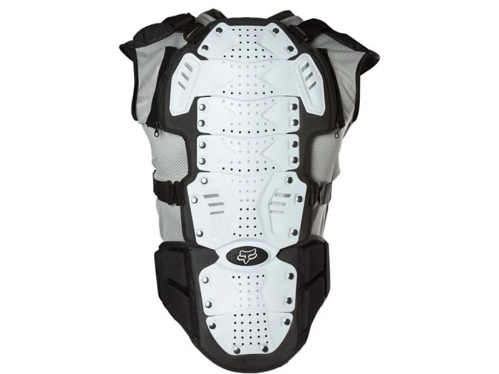 Fox Titan Sport Sleeveless моточерепаха без рукавов, белый