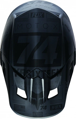 Козырек к шлему Fox V2 Union, черный матовый