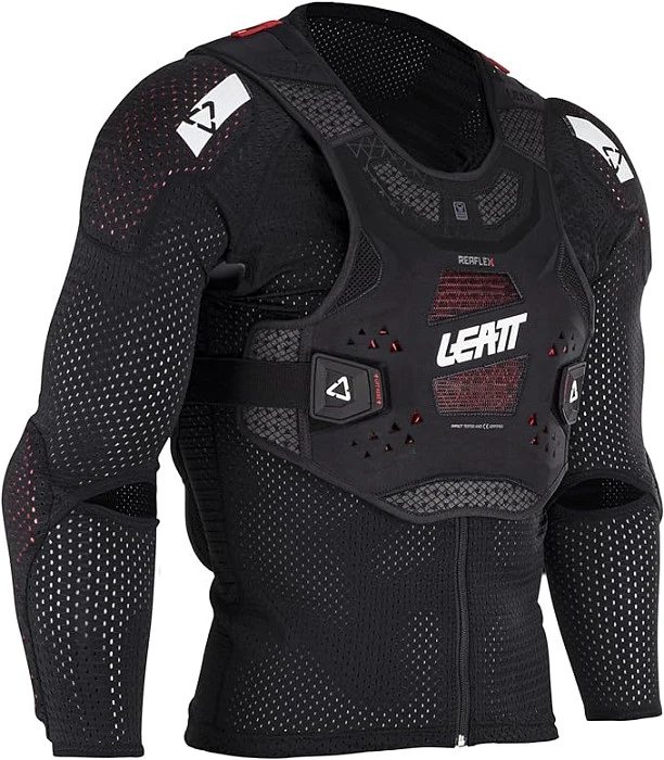 Leatt Body Protector ReaFlex Black моточерепаха, черный