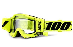 100% Accuri Forecast Fluo Yellow Clear Lens мотоочки