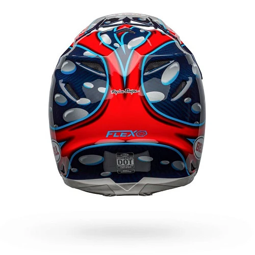 Bell Moto-9 Flex McGrath Replica Gloss Blue /Red /Black шлем кроссовый