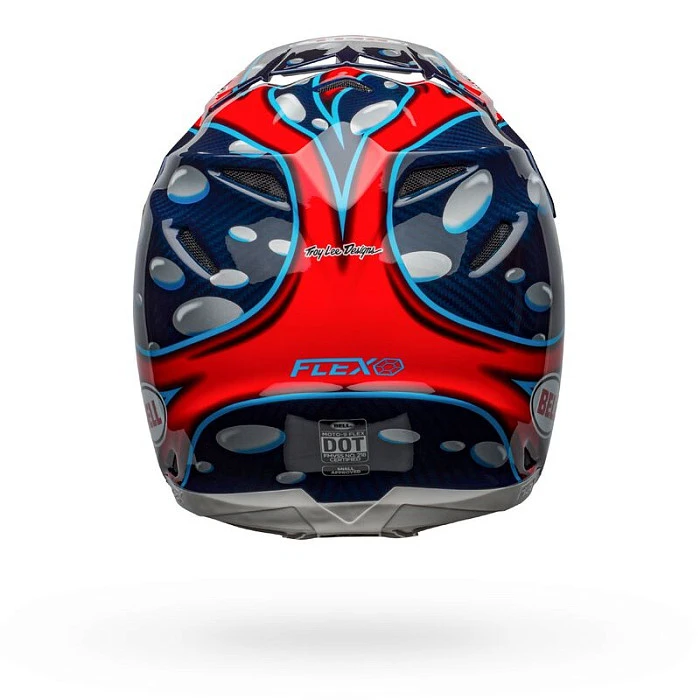 Bell Moto-9 Flex McGrath Replica Gloss Blue /Red /Black шлем кроссовый