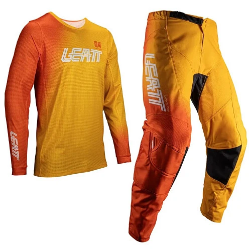 Leatt 3.5 Ride 2025 Flame мотоштаны